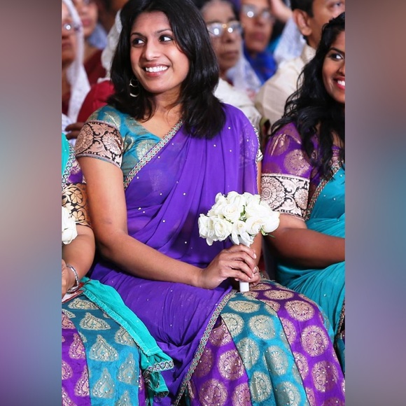 Lehenga 3 piece outfit for Indian wedding - Picture 1 of 4